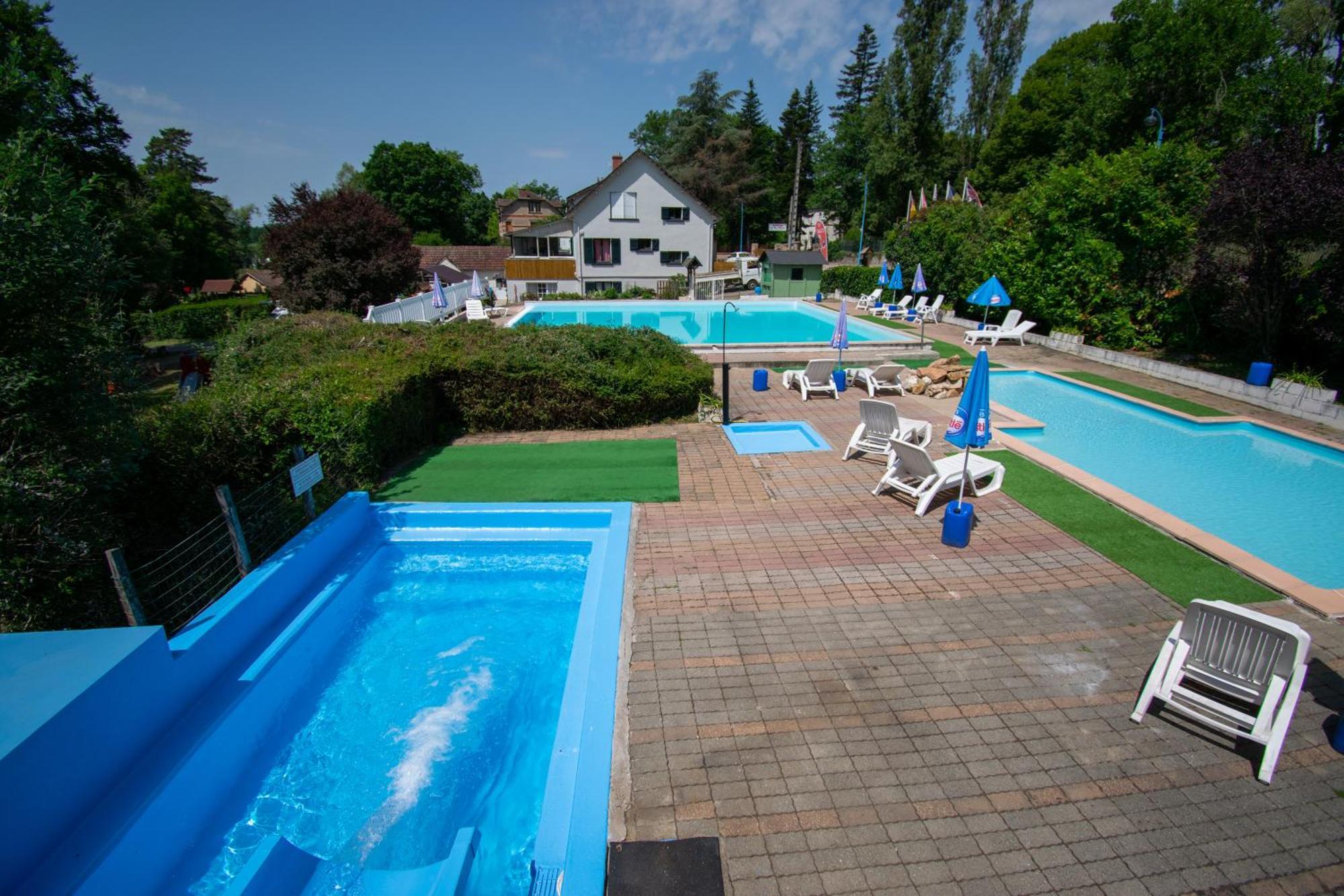 Camping Des Bains Saint-Honoré Exteriör bild